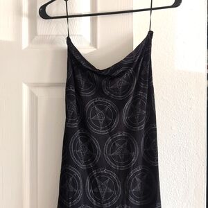 Killstar Baphomet Sigil Flowy Skirt